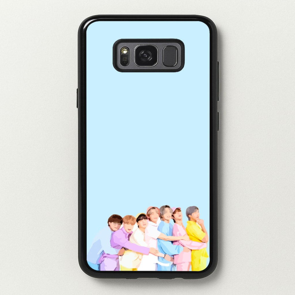 Colourful K-Pop Band Band - BTS Phone Case for Galaxy S8