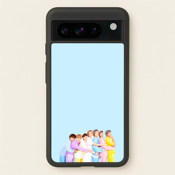 Colourful K-Pop Band Band - BTS Phone Case for Google Pixel 8 Pro