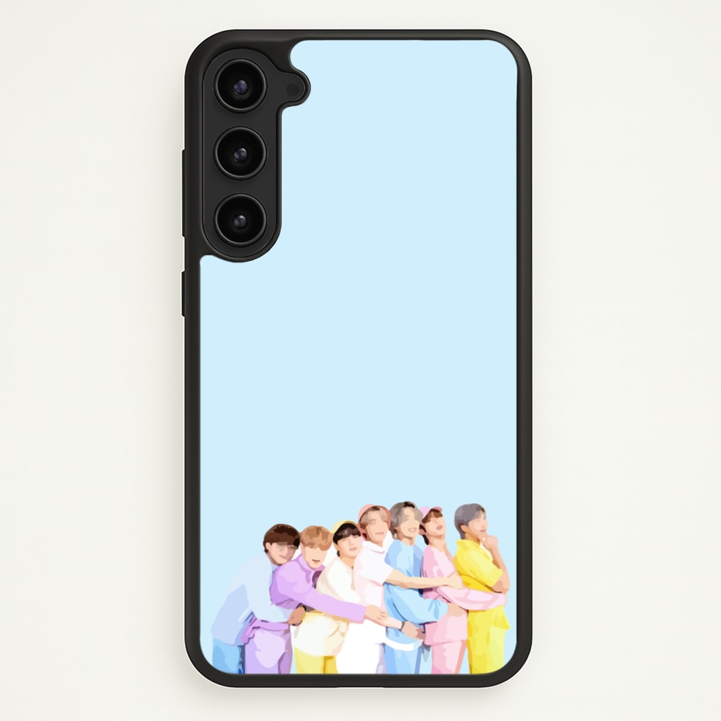 Colourful K-Pop Band Band - BTS Phone Case for Galaxy S23