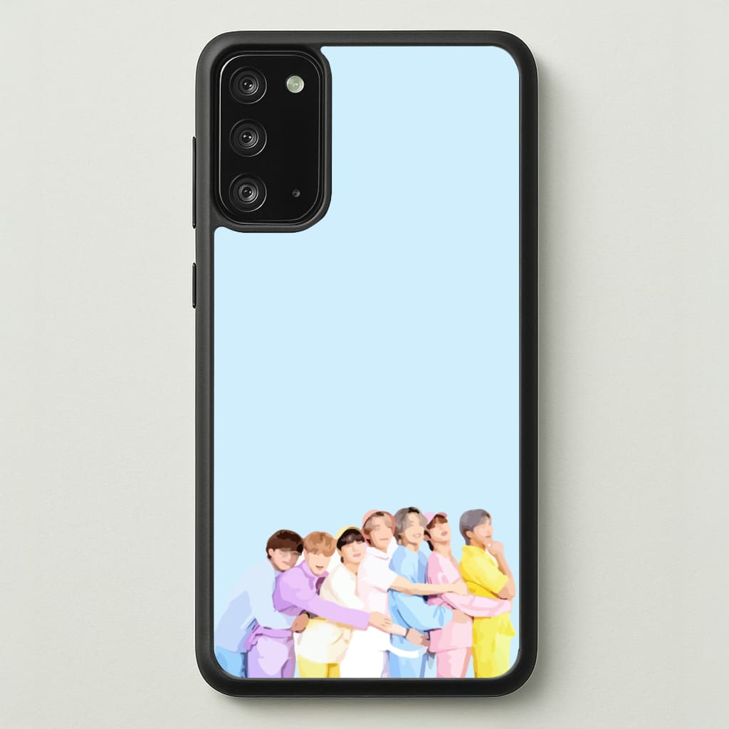 Colourful K-Pop Band Band - BTS Phone Case for Galaxy Note 20
