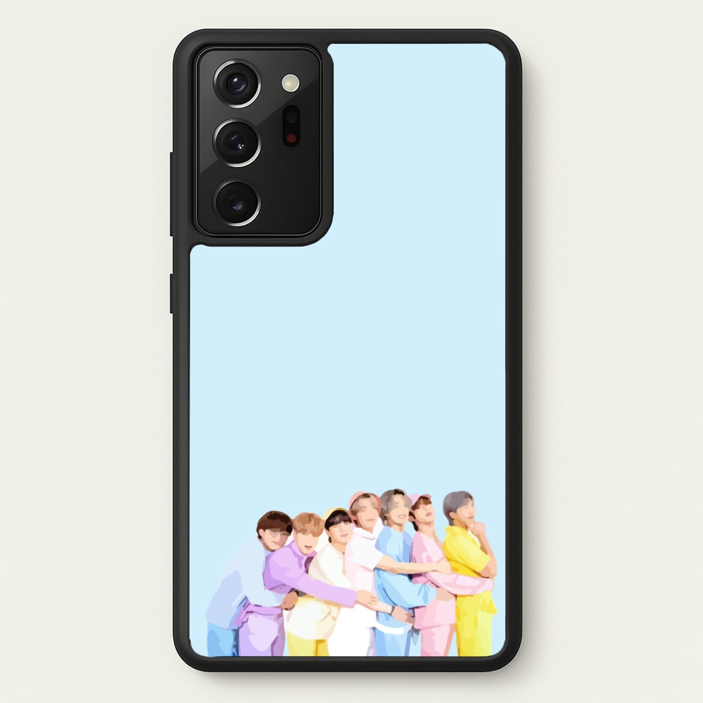 Colourful K-Pop Band Band - BTS Phone Case for Galaxy Note 20 Ultra