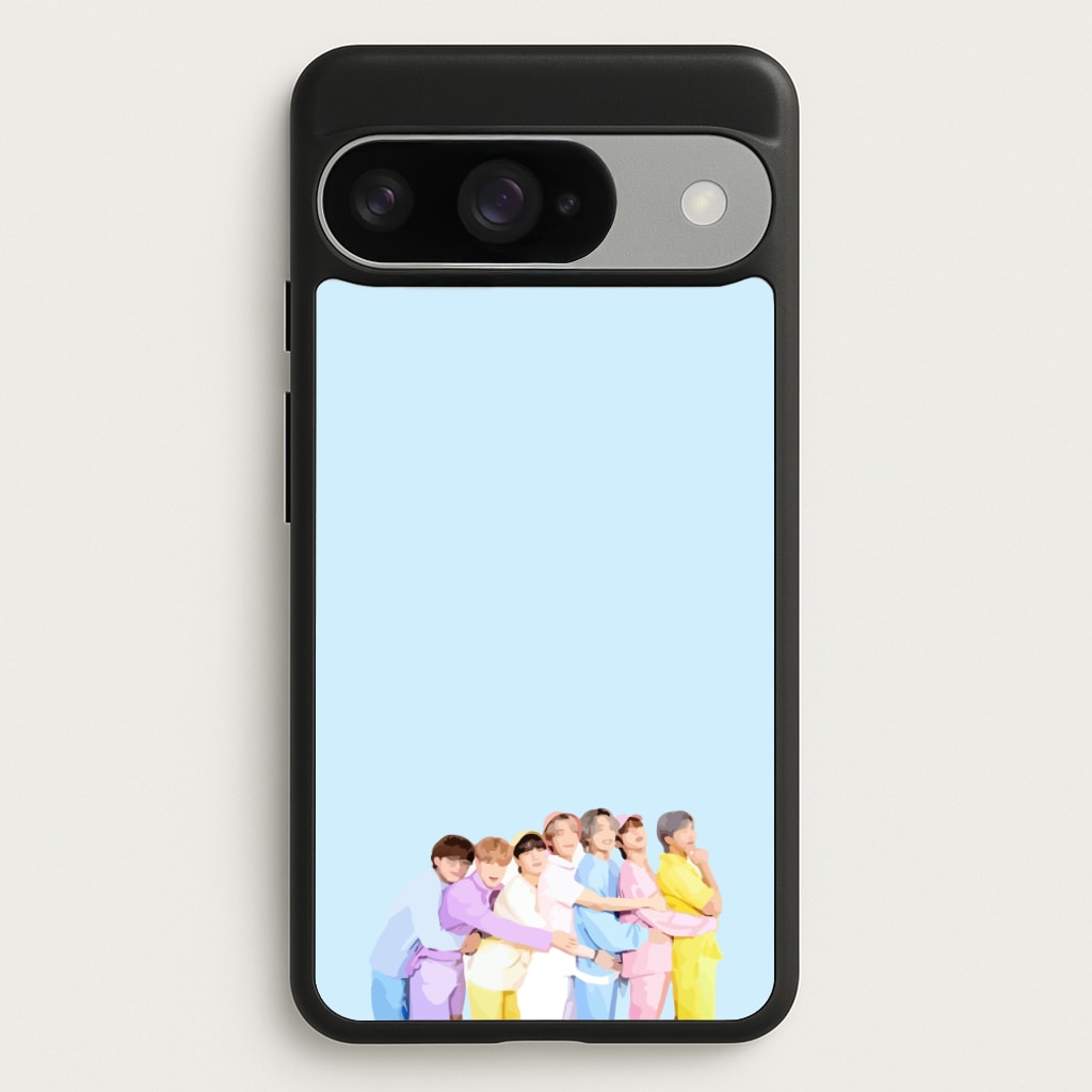 Colourful K-Pop Band Band Phone Case for Google Pixel 10 / 10 Pro