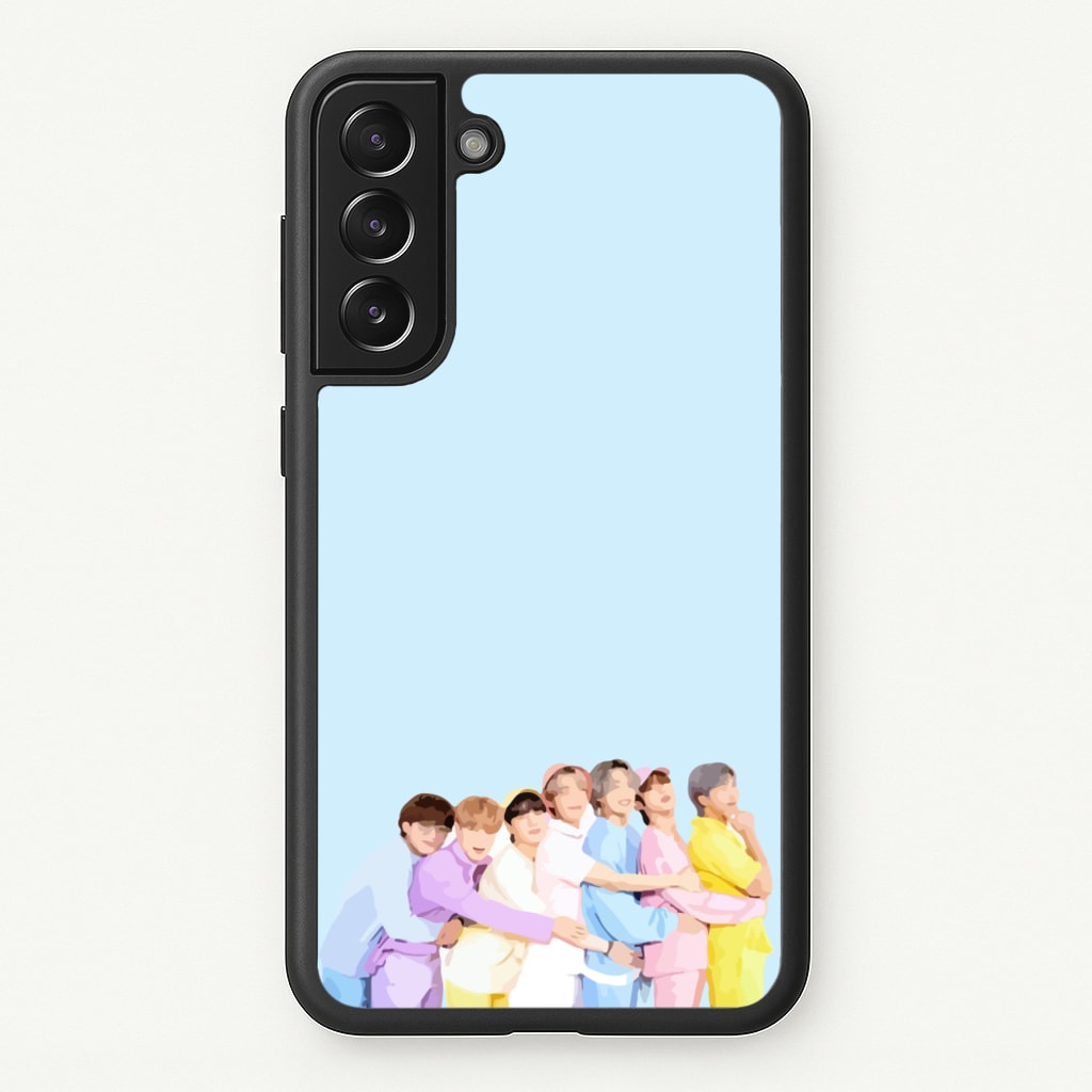 Colourful K-Pop Band Band - BTS Phone Case for Galaxy S21FE
