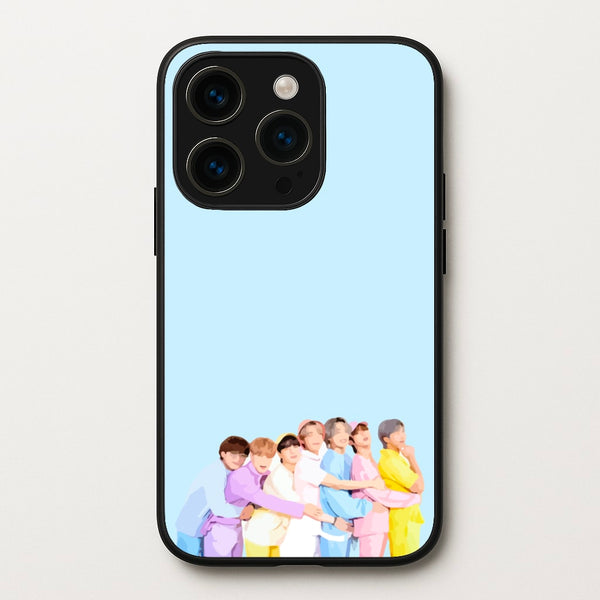 Colourful K-Pop Band Band - BTS Phone Case for iPhone 14 Pro