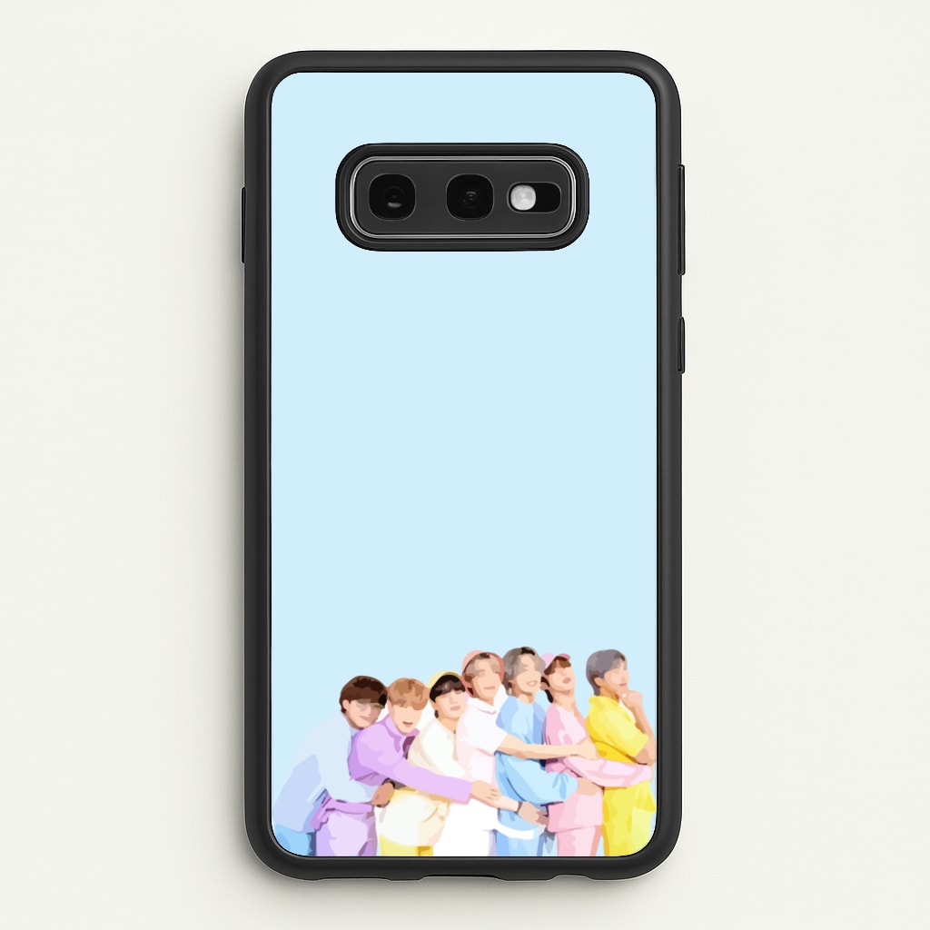 Colourful K-Pop Band Band - BTS Phone Case for Galaxy S10e