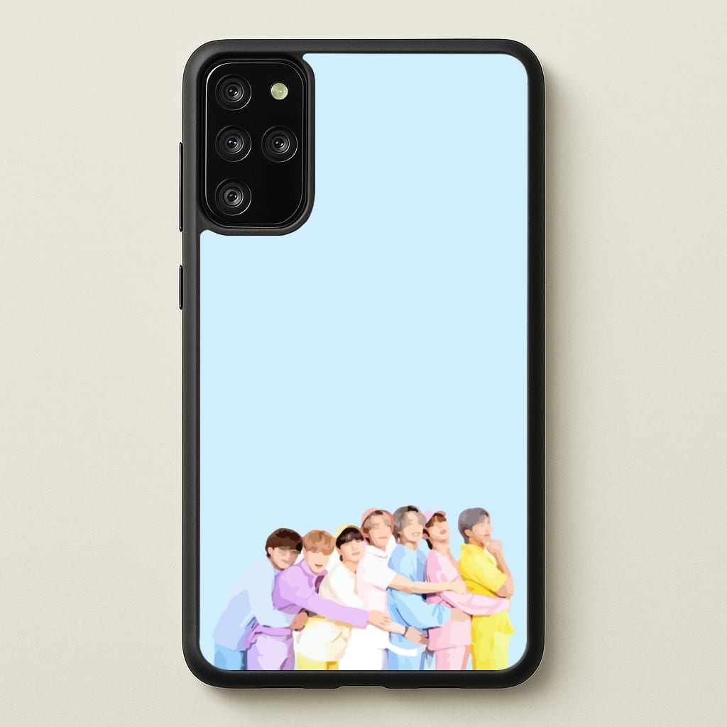 Colourful K-Pop Band Band - BTS Phone Case for Galaxy S20 Plus