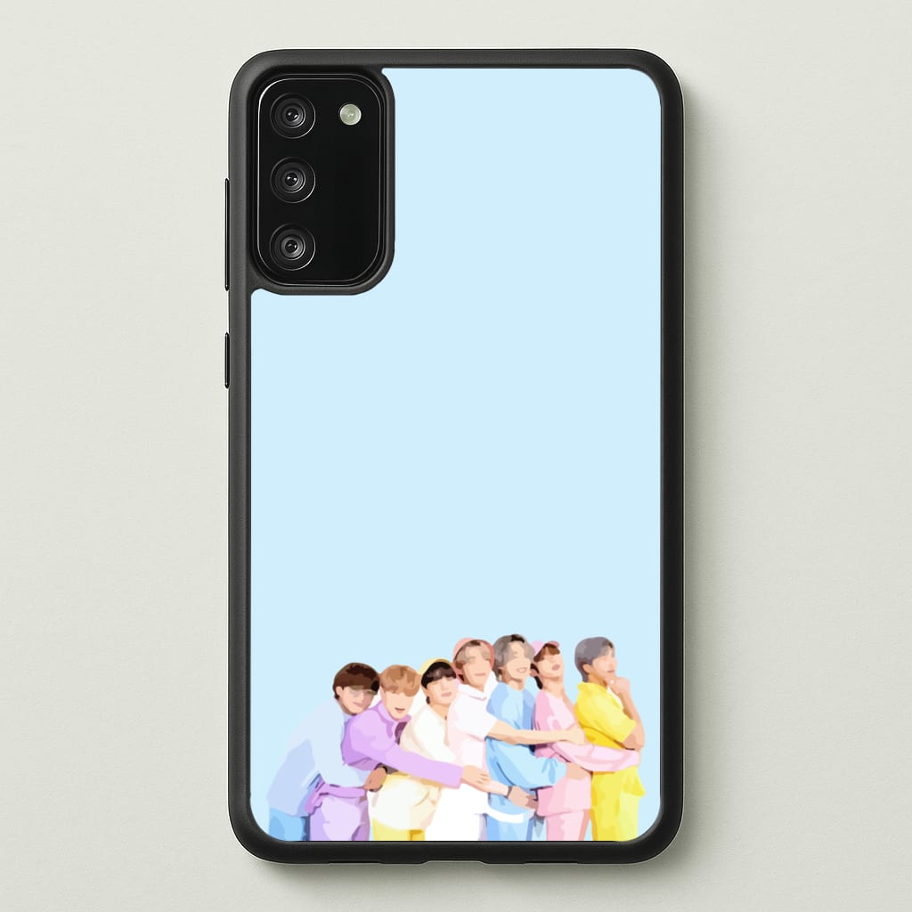 Colourful K-Pop Band Band - BTS Phone Case for Galaxy A41