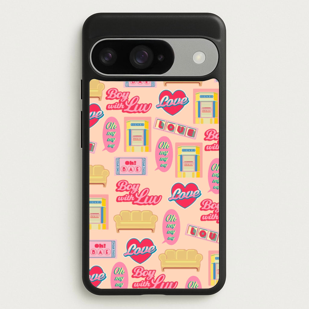 K-Pop Band Icon Pattern Phone Case for Google Pixel 10 / 10 Pro