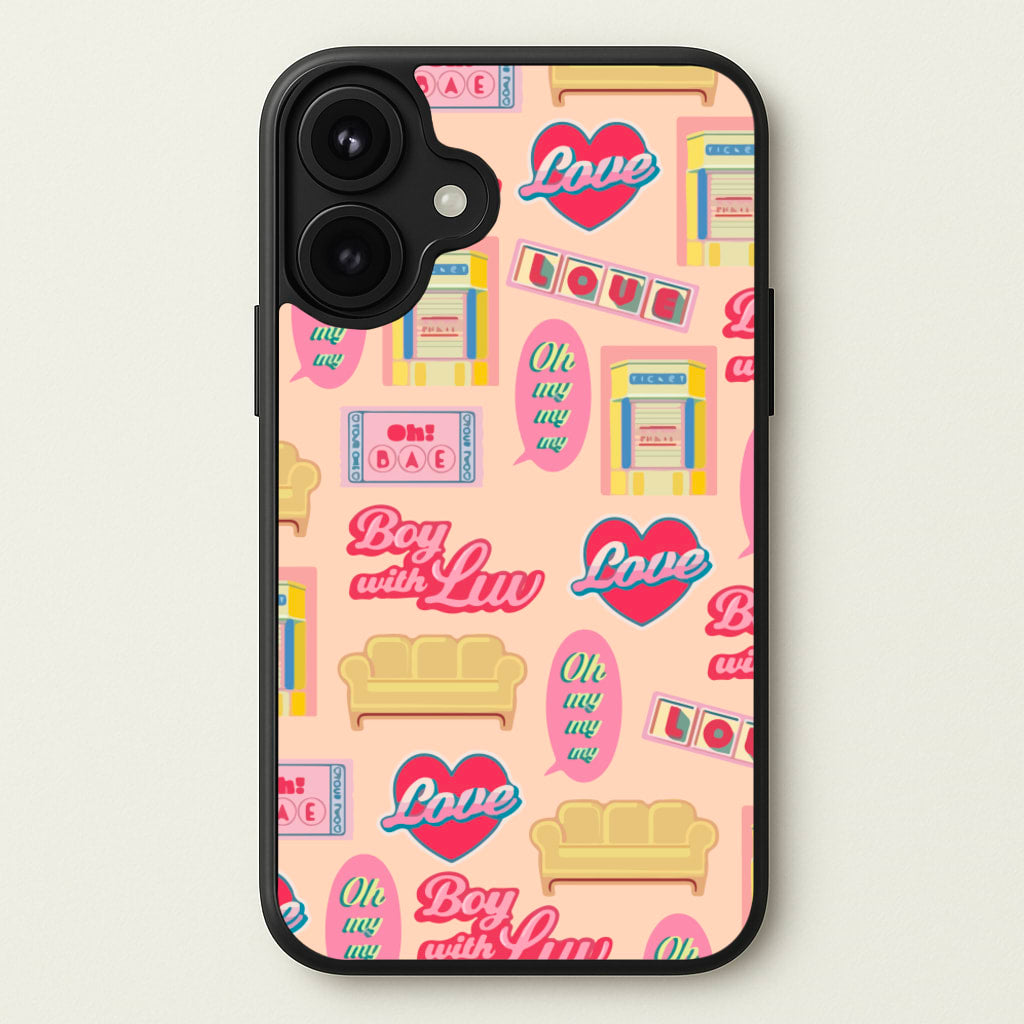 K-Pop Band Icon Pattern Phone Case for iPhone 17