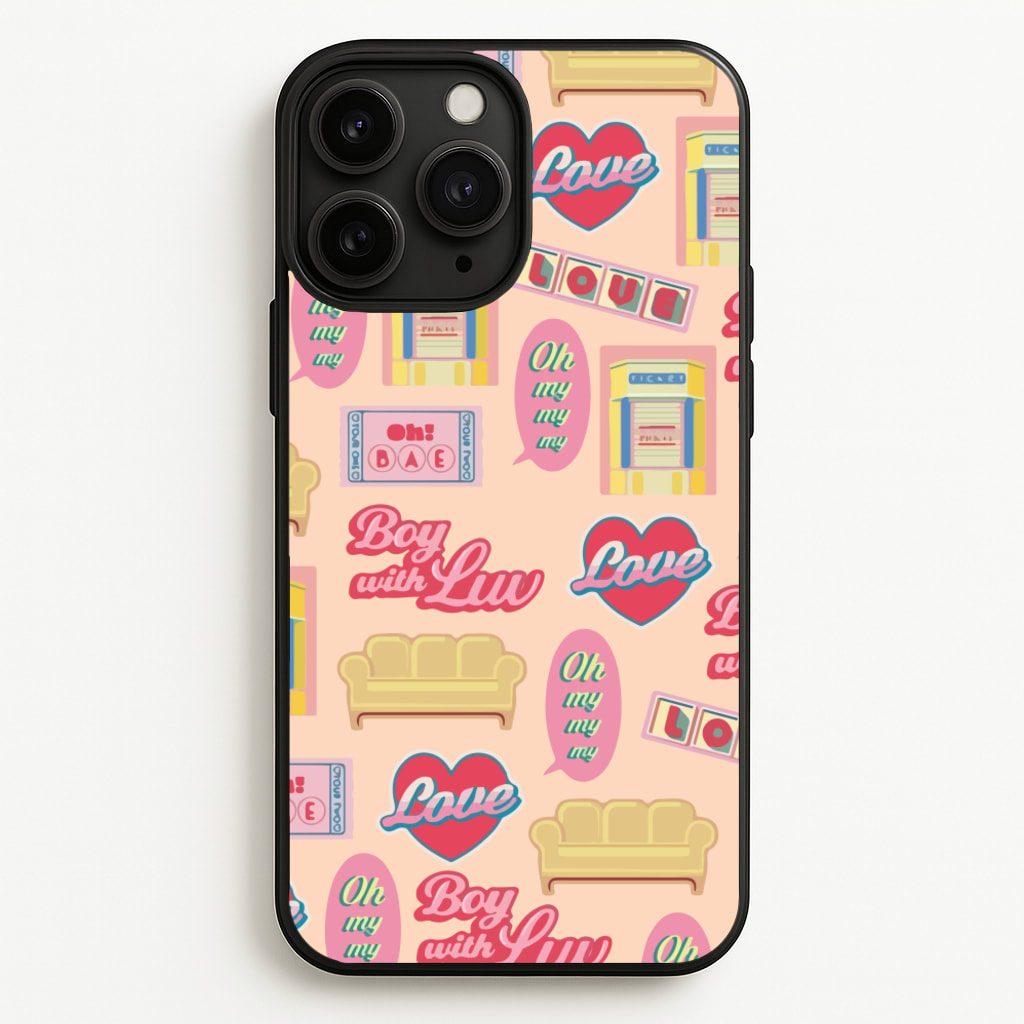 K-Pop Band Icon Pattern - BTS Phone Case for iPhone 11 Pro Max