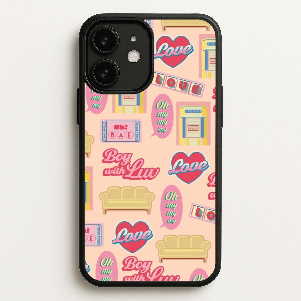 K-Pop Band Icon Pattern - BTS Phone Case for iPhone 11