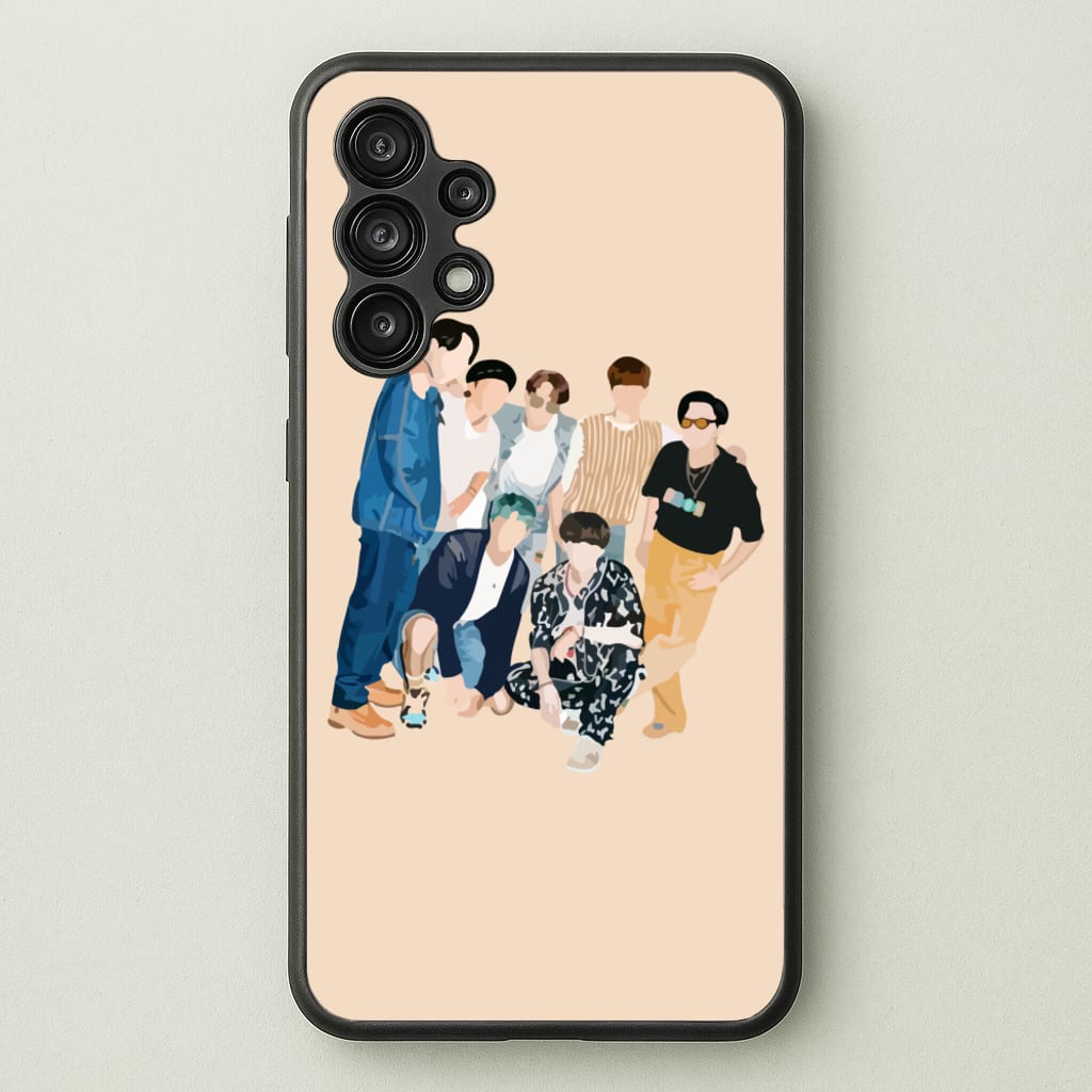Casual K-Pop Band Band - BTS Phone Case for Galaxy A13