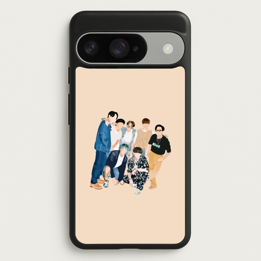 Casual K-Pop Band Band Phone Case for Google Pixel 10 / 10 Pro