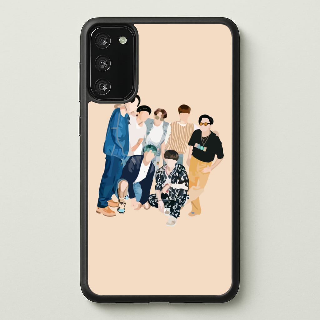 Casual K-Pop Band Band - BTS Phone Case for Galaxy S20