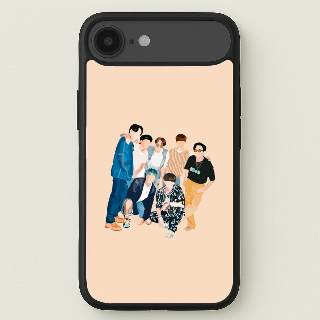 Casual K-Pop Band Band Phone Case for iPhone 17 Air