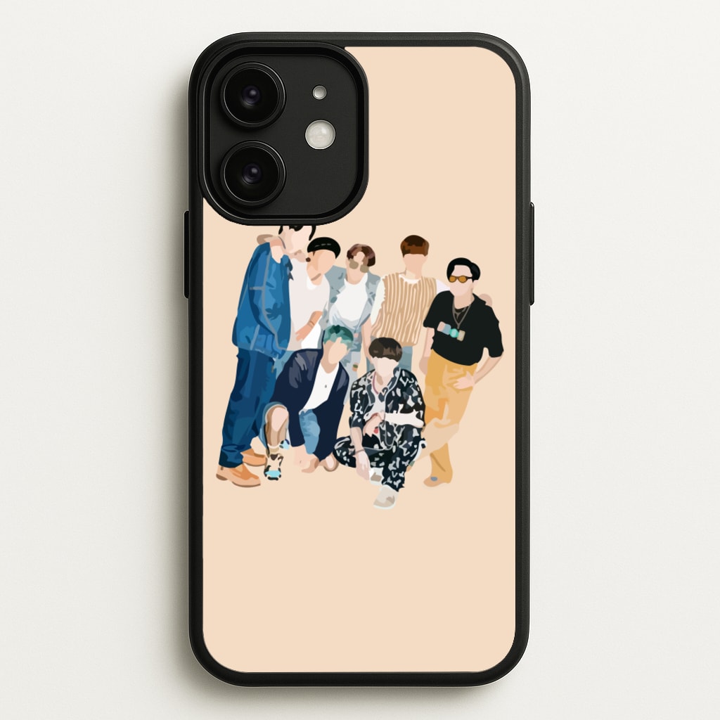 Casual K-Pop Band Band - BTS Phone Case for iPhone 11
