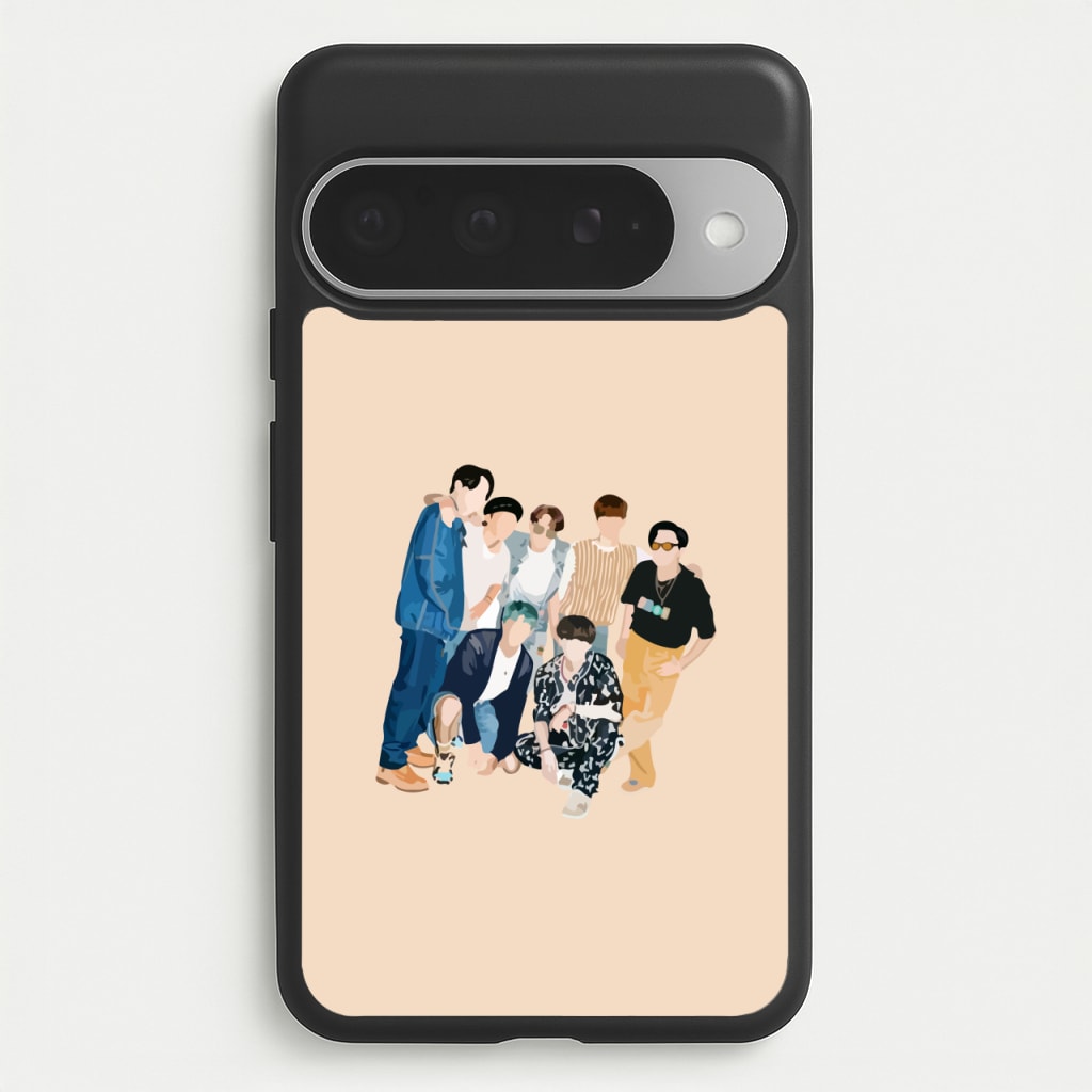 Casual K-Pop Band Band Phone Case for Google Pixel 10 Pro XL