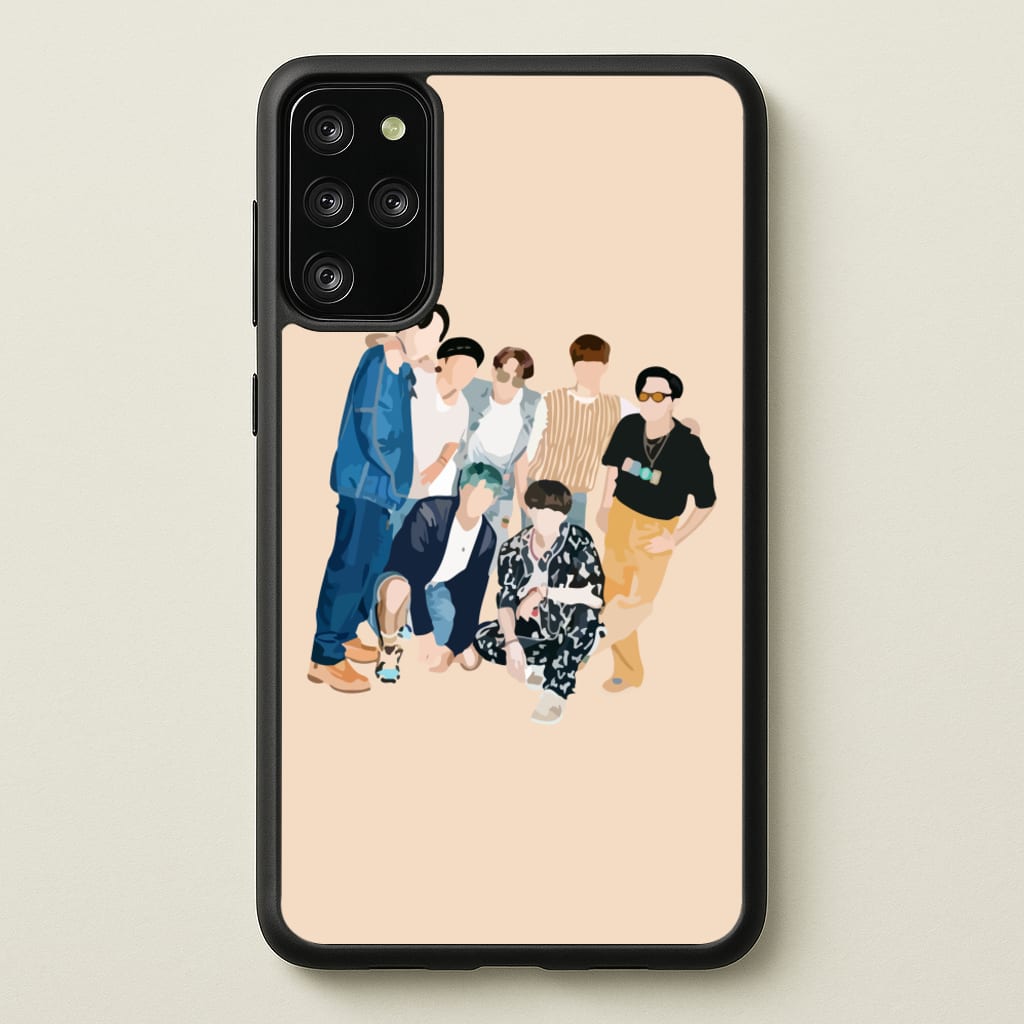 Casual K-Pop Band Band - BTS Phone Case for Galaxy S20 Plus