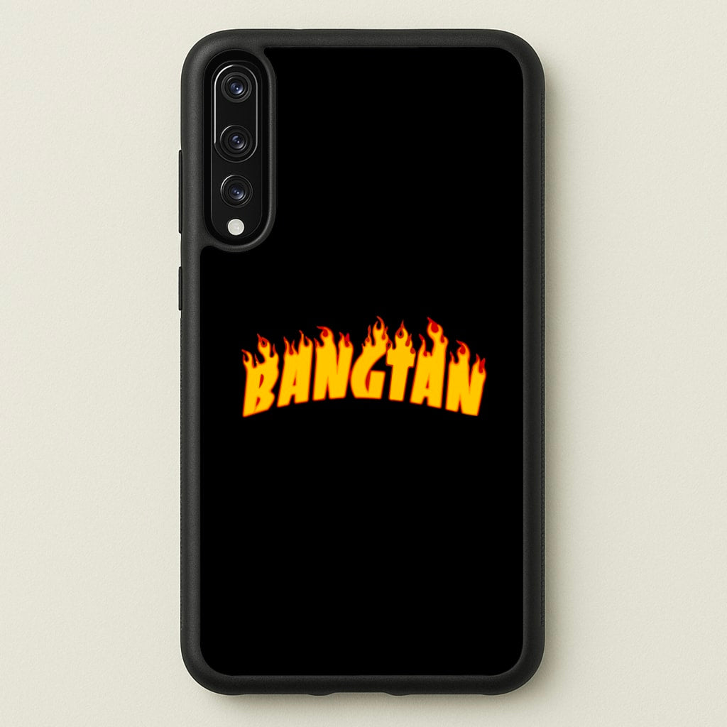 Bangtan Flames - K Pop - BTS Phone Case for Huawei P20 Pro