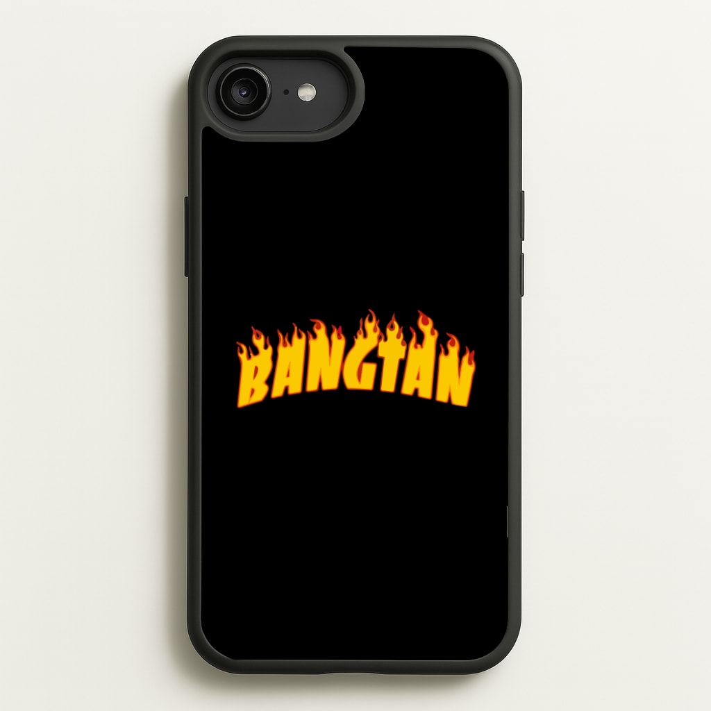 Bangtan Flames - K Pop - BTS Phone Case for iPhone 6 Plus / 7 Plus / 8 Plus