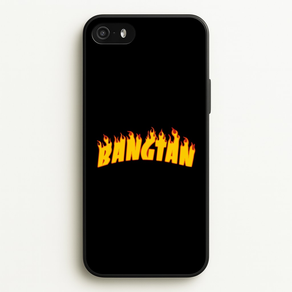 Bangtan Flames - K Pop - BTS Phone Case for iPhone 5 / 5s / SE 2016