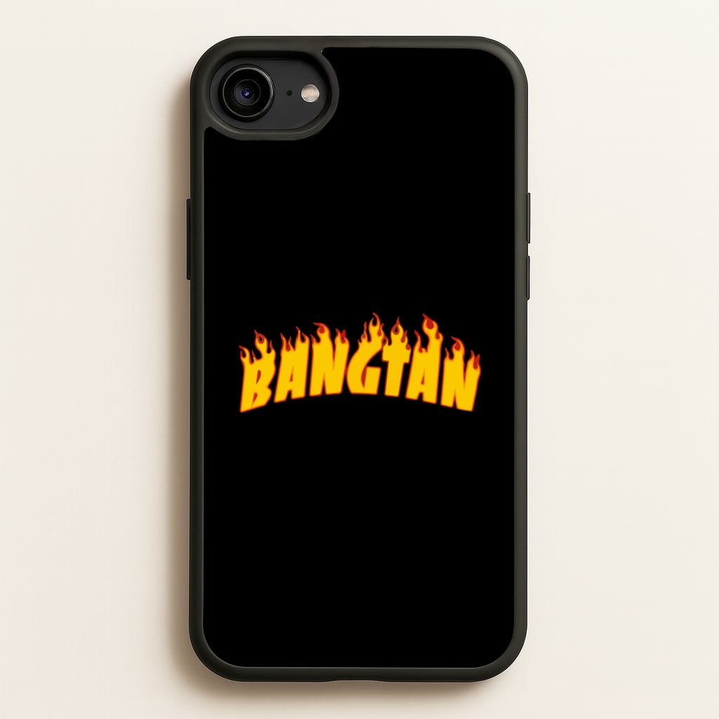 Bangtan Flames - K Pop - BTS Phone Case for iPhone 6 / 7 / 8 / SE