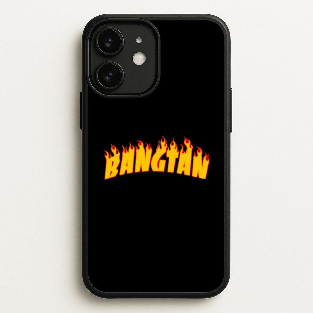 Bangtan Flames - K Pop - BTS Phone Case for iPhone 11