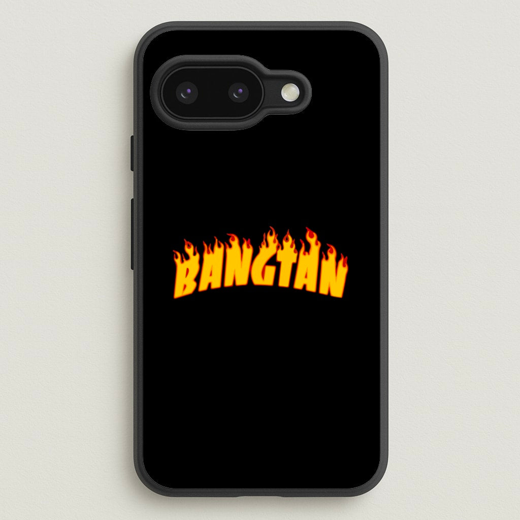 Bangtan Flames - K Pop - BTS Phone Case for Google Pixel 9a