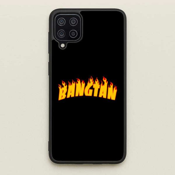 Bangtan Flames - K Pop - BTS Phone Case for Galaxy A12