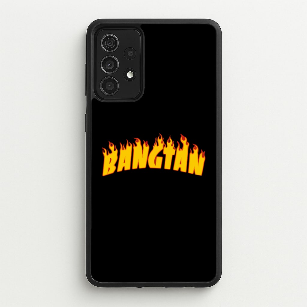 Bangtan Flames - K Pop - BTS Phone Case for Galaxy A52 / A52s