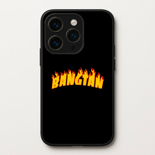 Bangtan Flames - K Pop - BTS Phone Case for iPhone 14 Pro Max
