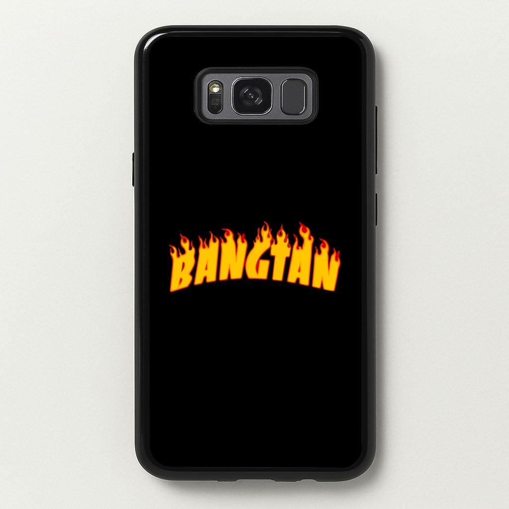 Bangtan Flames - K Pop - BTS Phone Case for Galaxy S8