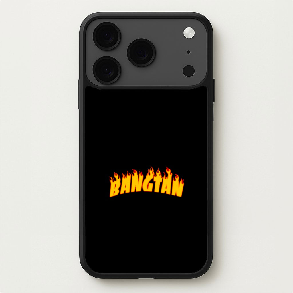 Bangtan Flames - K Pop Phone Case for iPhone 17 Pro