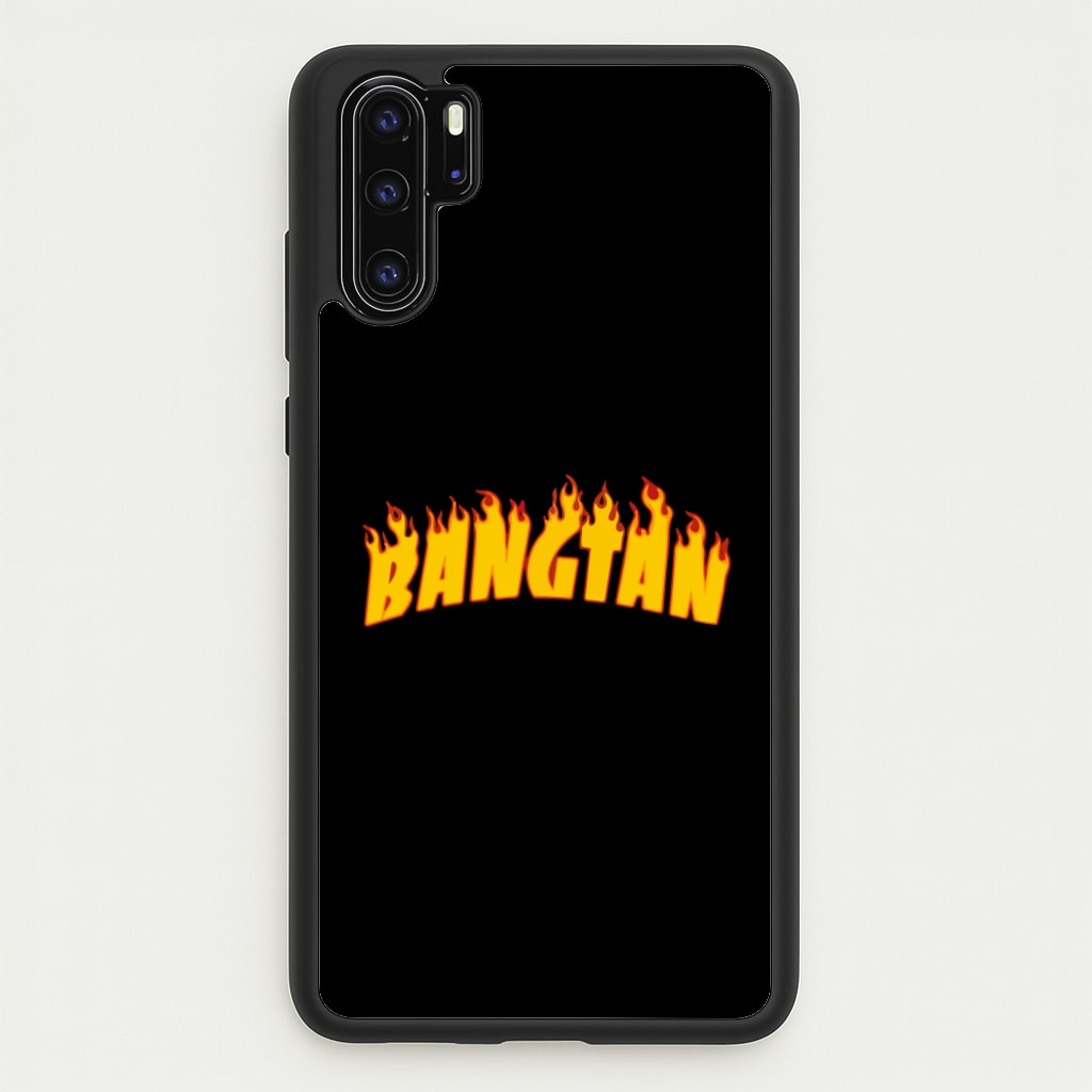 Bangtan Flames - K Pop - BTS Phone Case for Huawei P30 Pro