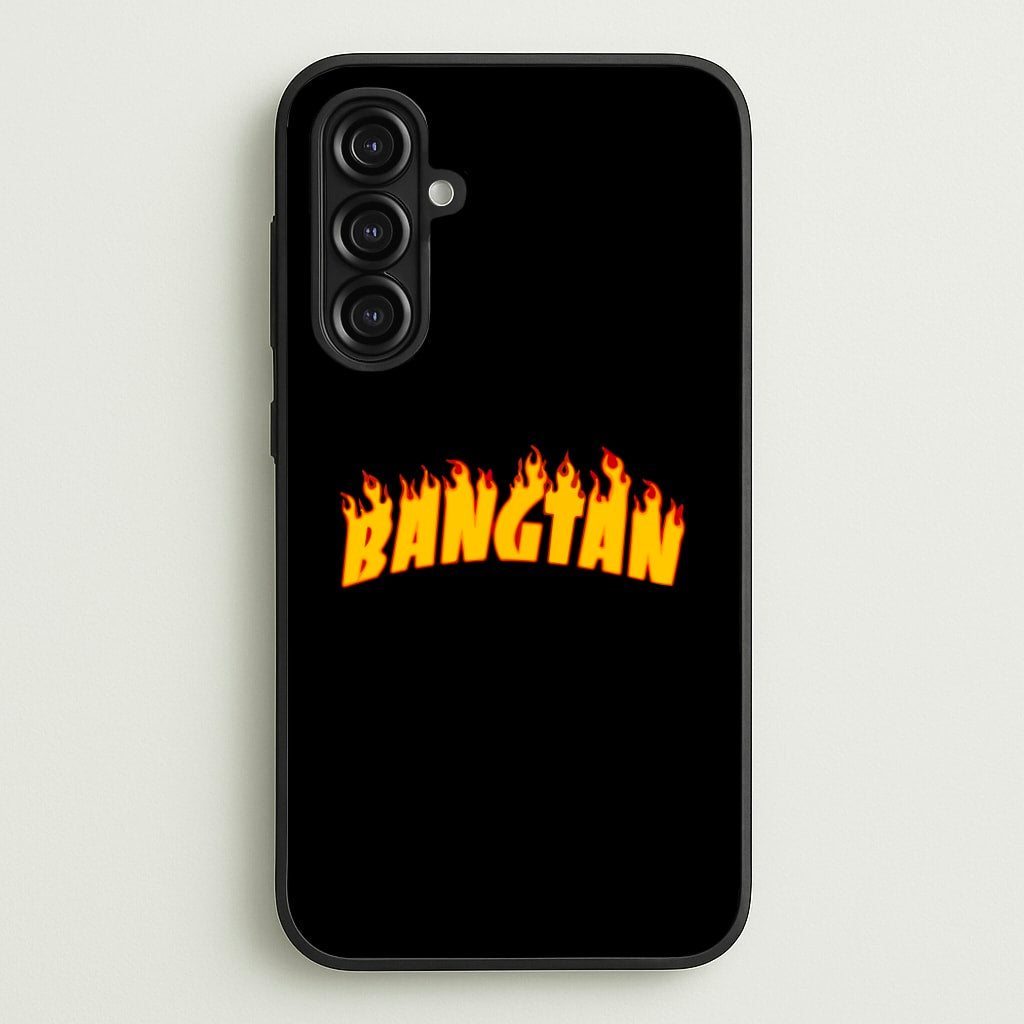 Bangtan Flames - K Pop - BTS Phone Case for Galaxy A16