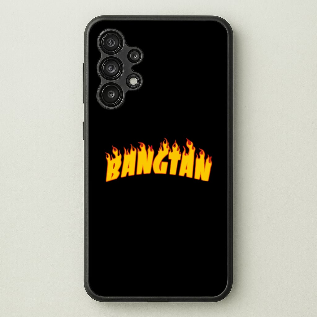 Bangtan Flames - K Pop - BTS Phone Case for Galaxy A13