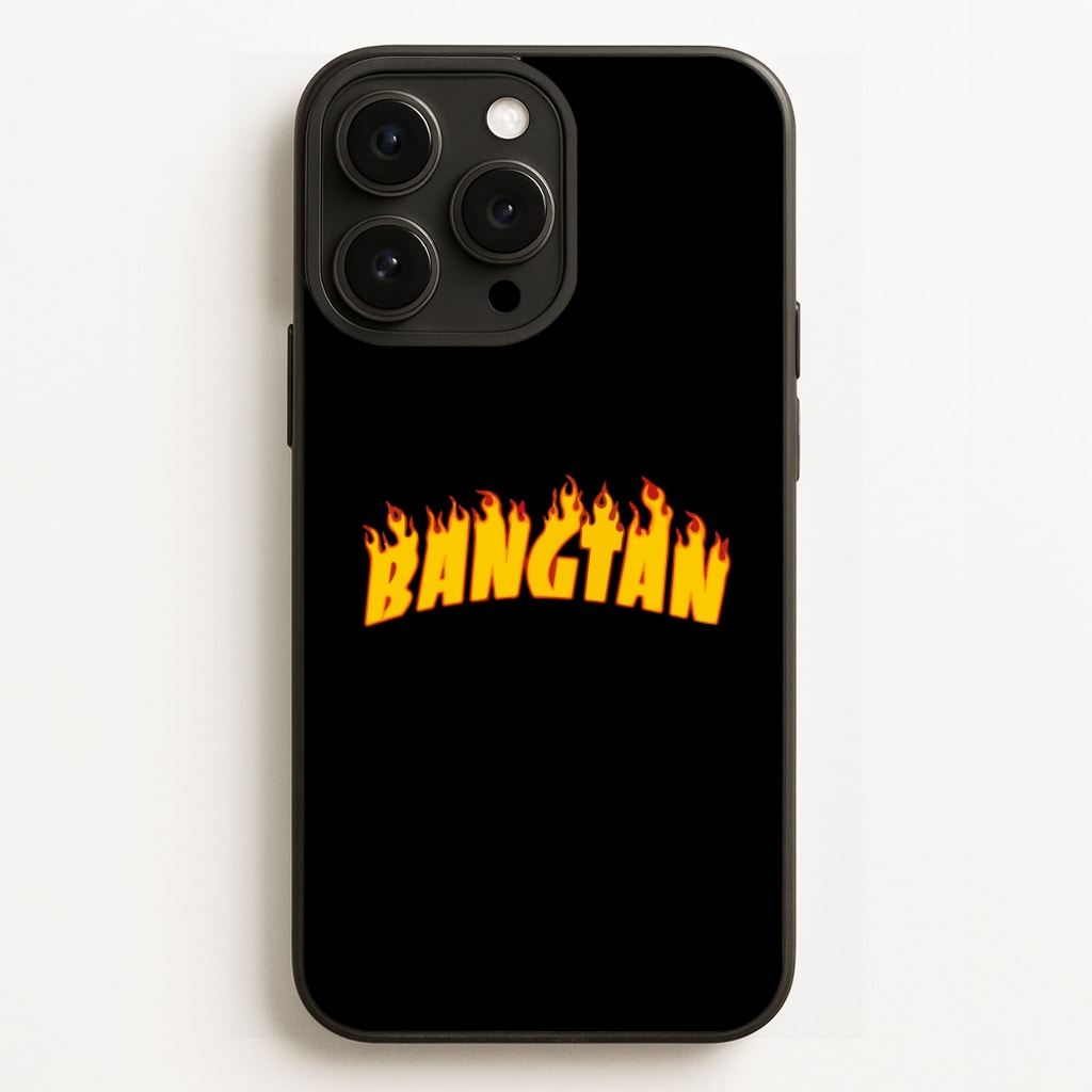Bangtan Flames - K Pop - BTS Phone Case for iPhone 12 Pro Max