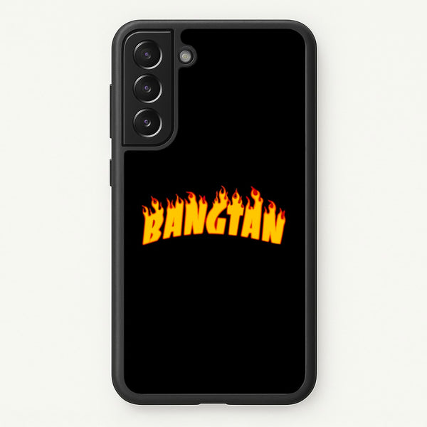 Bangtan Flames - K Pop - BTS Phone Case for Galaxy S21 Plus