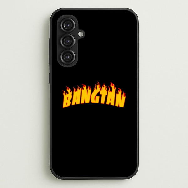 Bangtan Flames - K Pop - BTS Phone Case for Galaxy S23FE