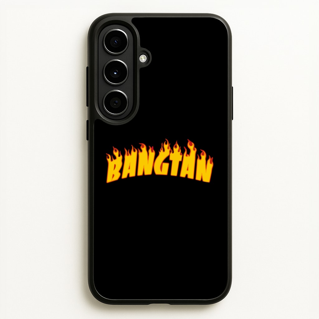 Bangtan Flames - K Pop - BTS Phone Case for Galaxy A56