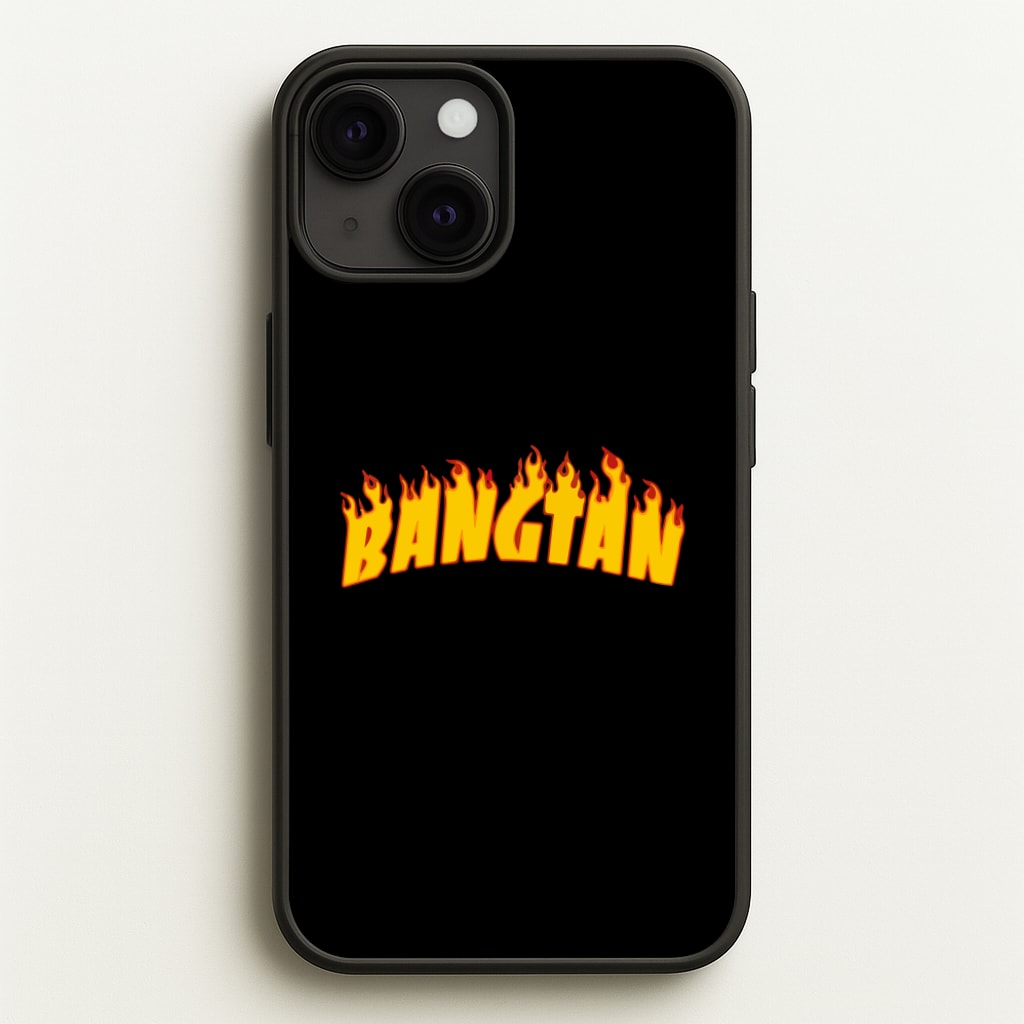 Bangtan Flames - K Pop - BTS Phone Case for iPhone 13 Mini