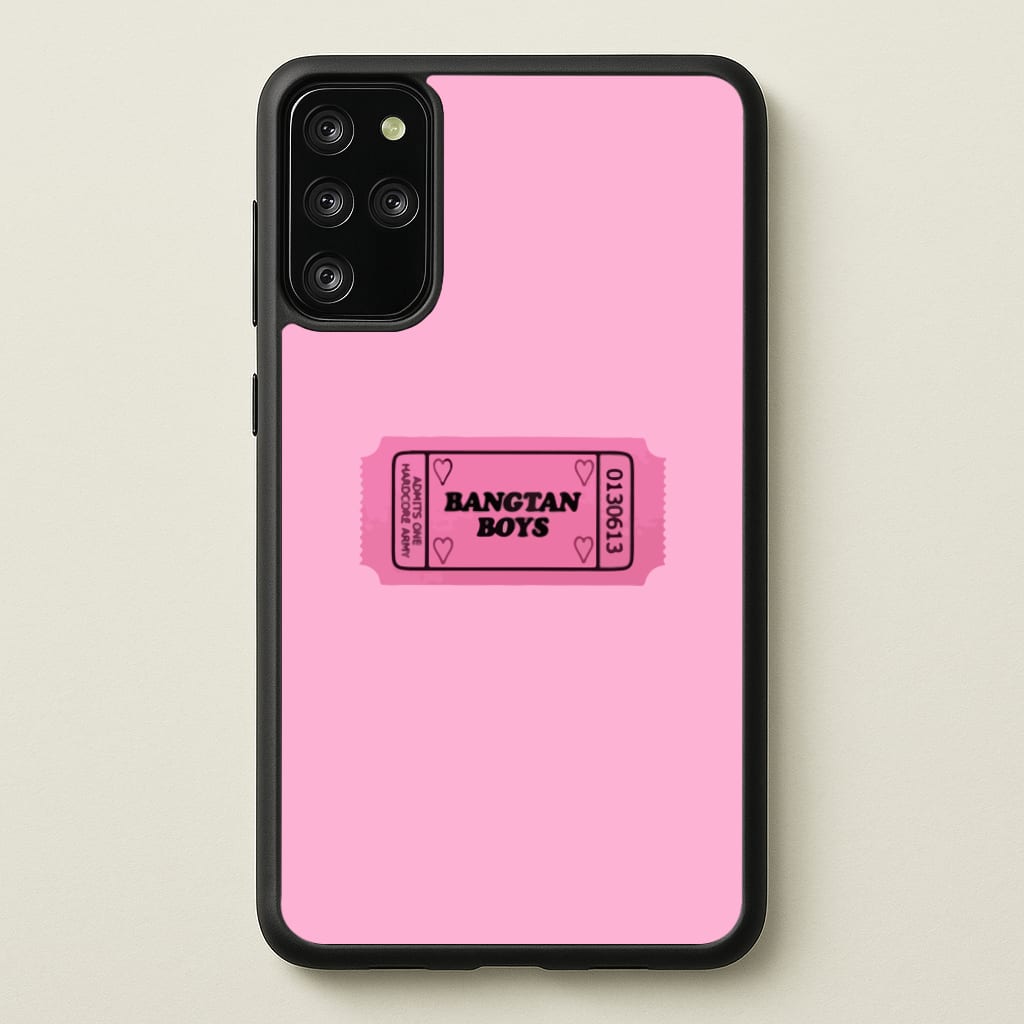 Bangtan Boys Ticket - K Pop - BTS Phone Case for Galaxy S20 Plus