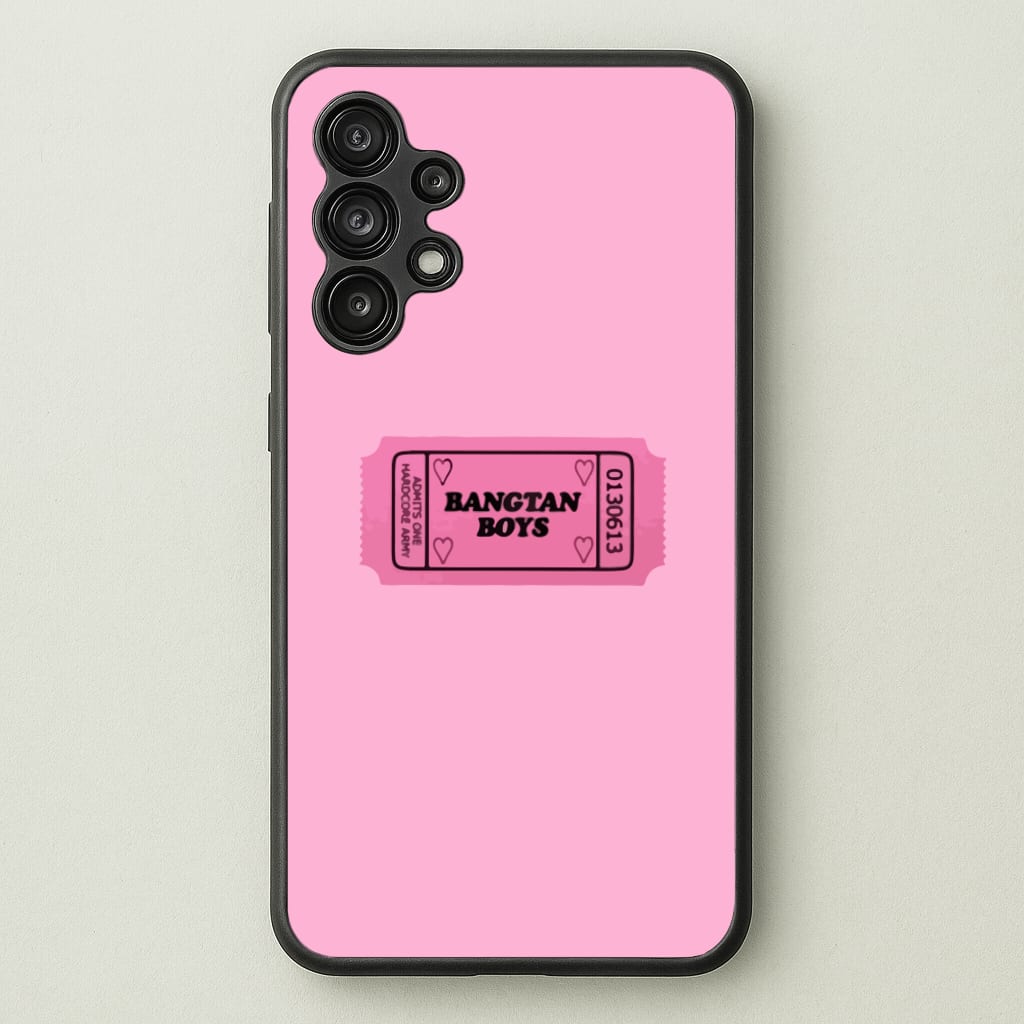 Bangtan Boys Ticket - K Pop - BTS Phone Case for Galaxy A13