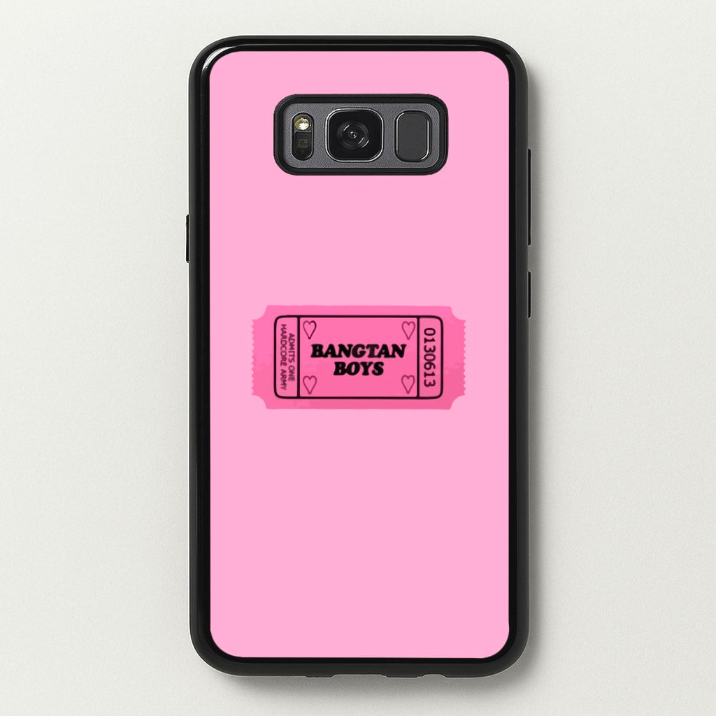 Bangtan Boys Ticket - K Pop - BTS Phone Case for Galaxy S8 Plus