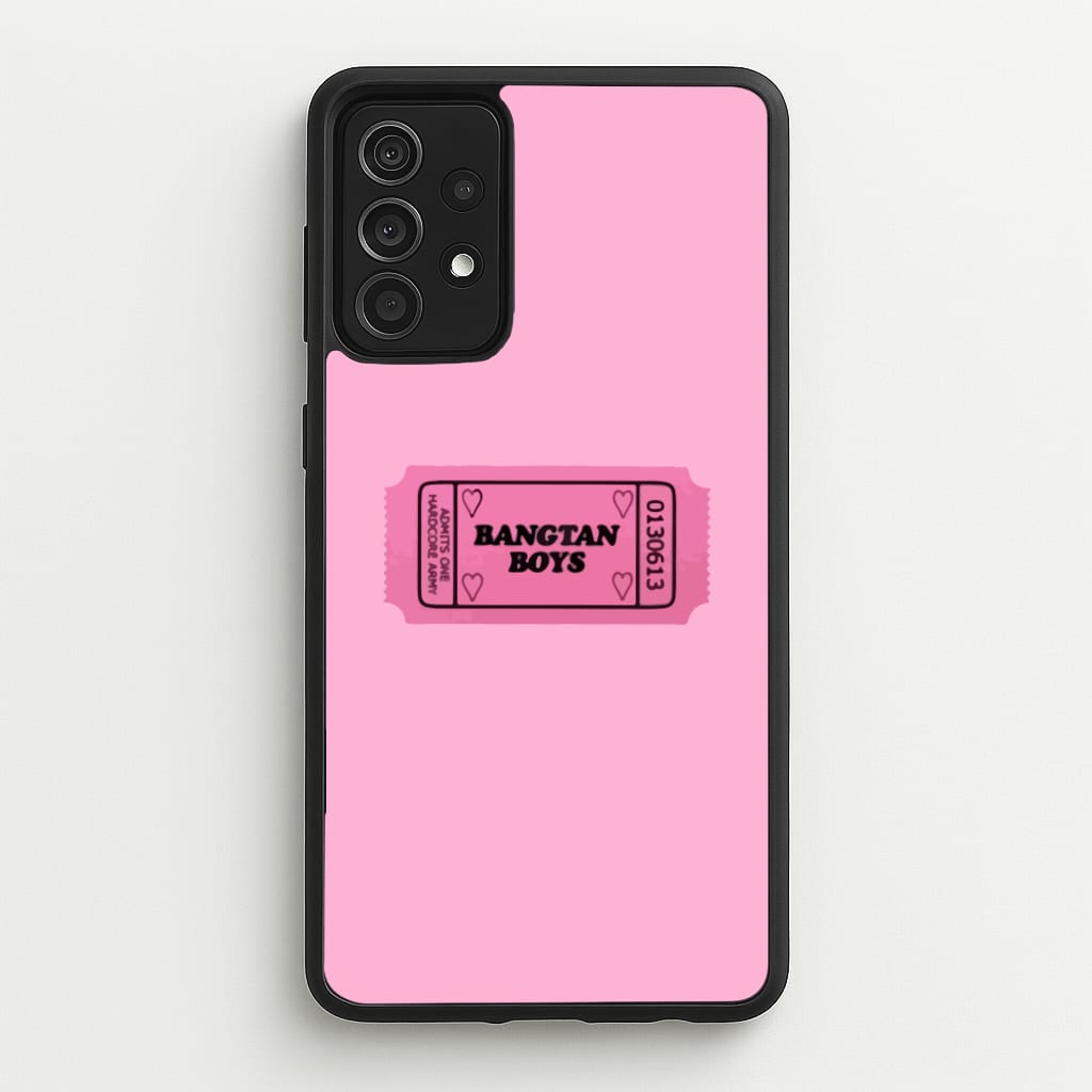 Bangtan Boys Ticket - K Pop - BTS Phone Case for Galaxy A52 / A52s