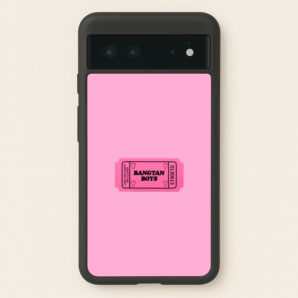 Bangtan Boys Ticket - K Pop - BTS Phone Case for Google Pixel 6
