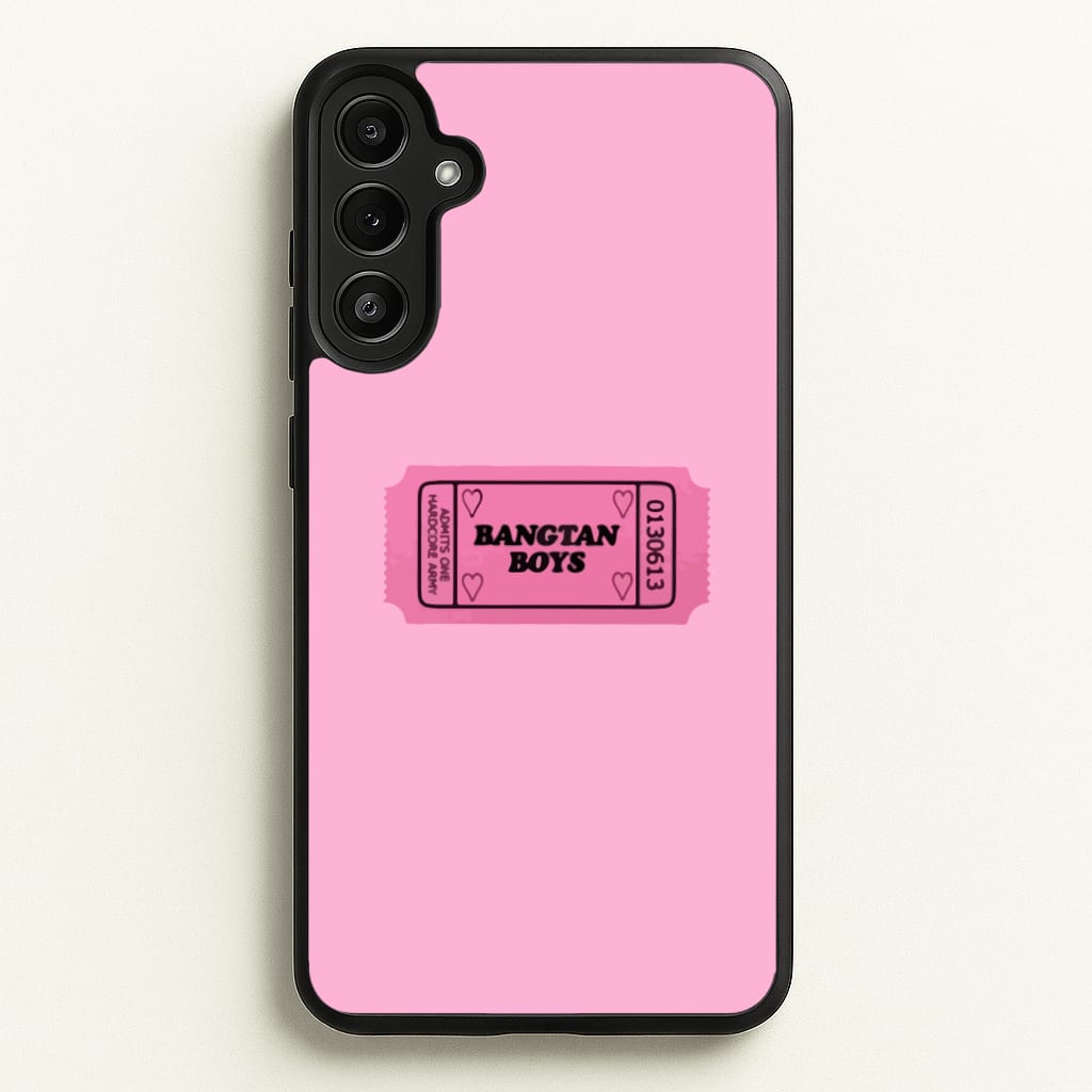 Bangtan Boys Ticket - K Pop - BTS Phone Case for Galaxy A34