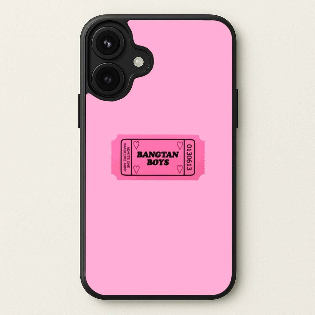 Bangtan Boys Ticket - K Pop Phone Case for iPhone 17