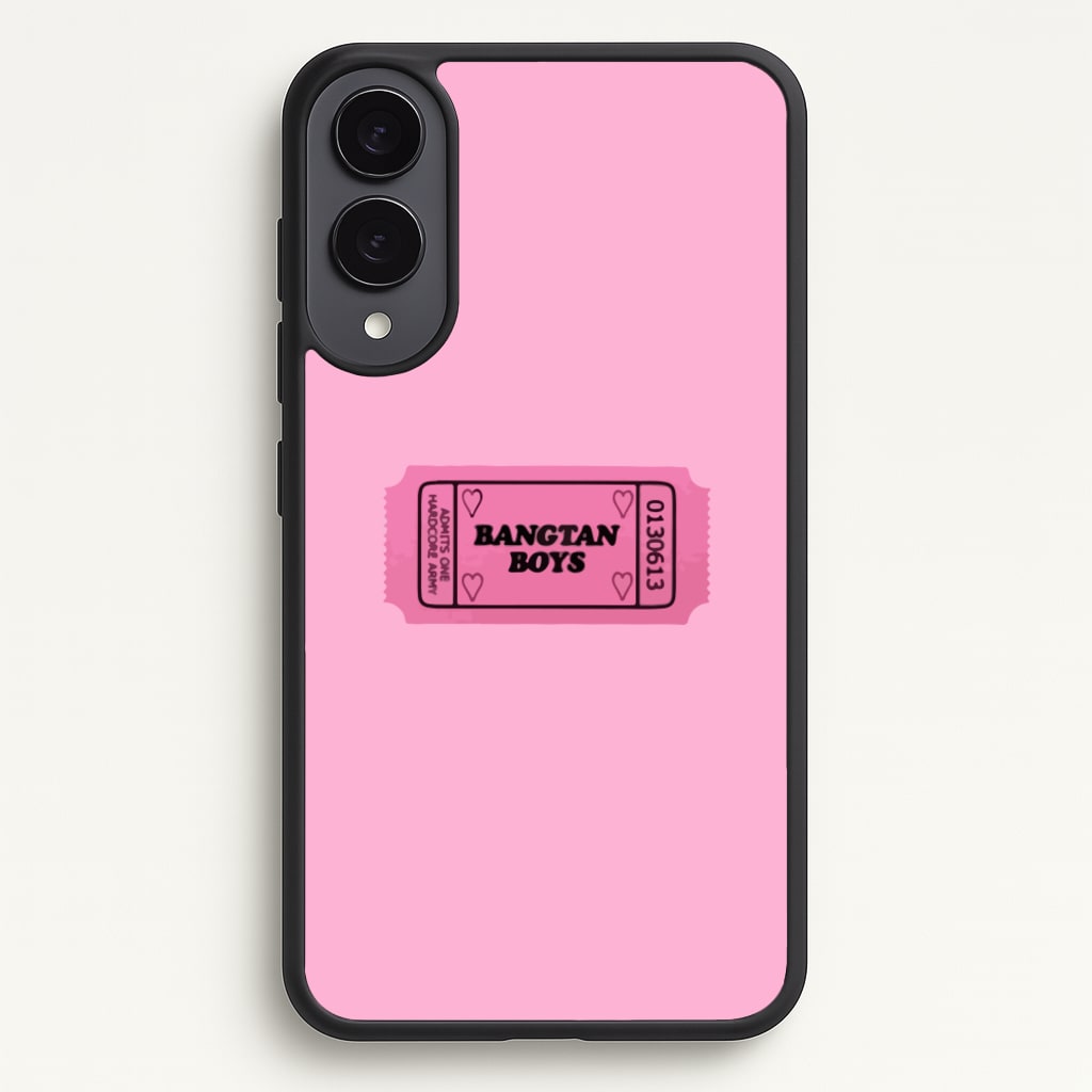 Bangtan Boys Ticket - K Pop - BTS Phone Case for Galaxy S25 Edge