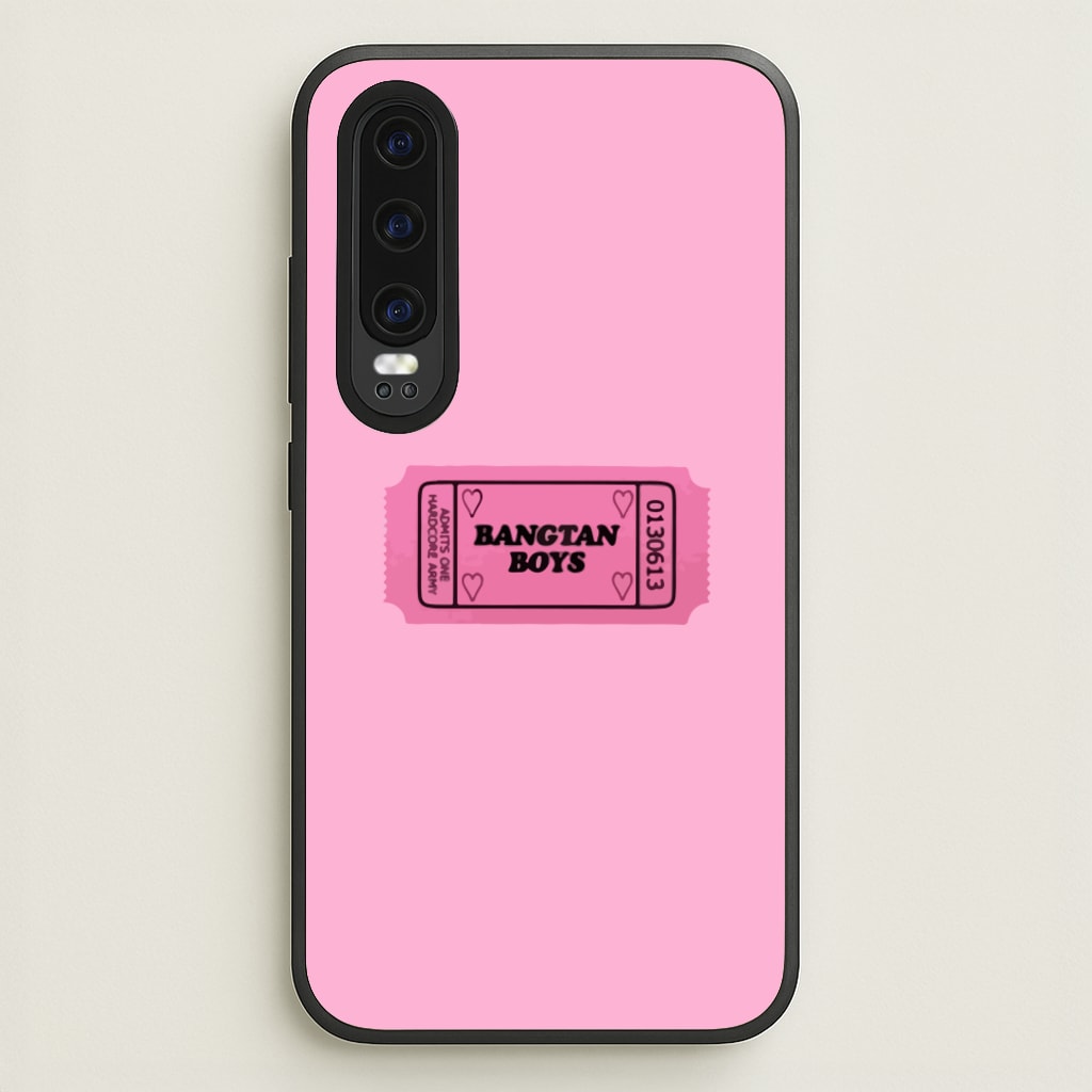 Bangtan Boys Ticket - K Pop - BTS Phone Case for Huawei P30